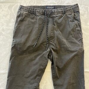 American Eagle Men’s Extreme Flex Pull On Olive Army Green Joggers Size XS